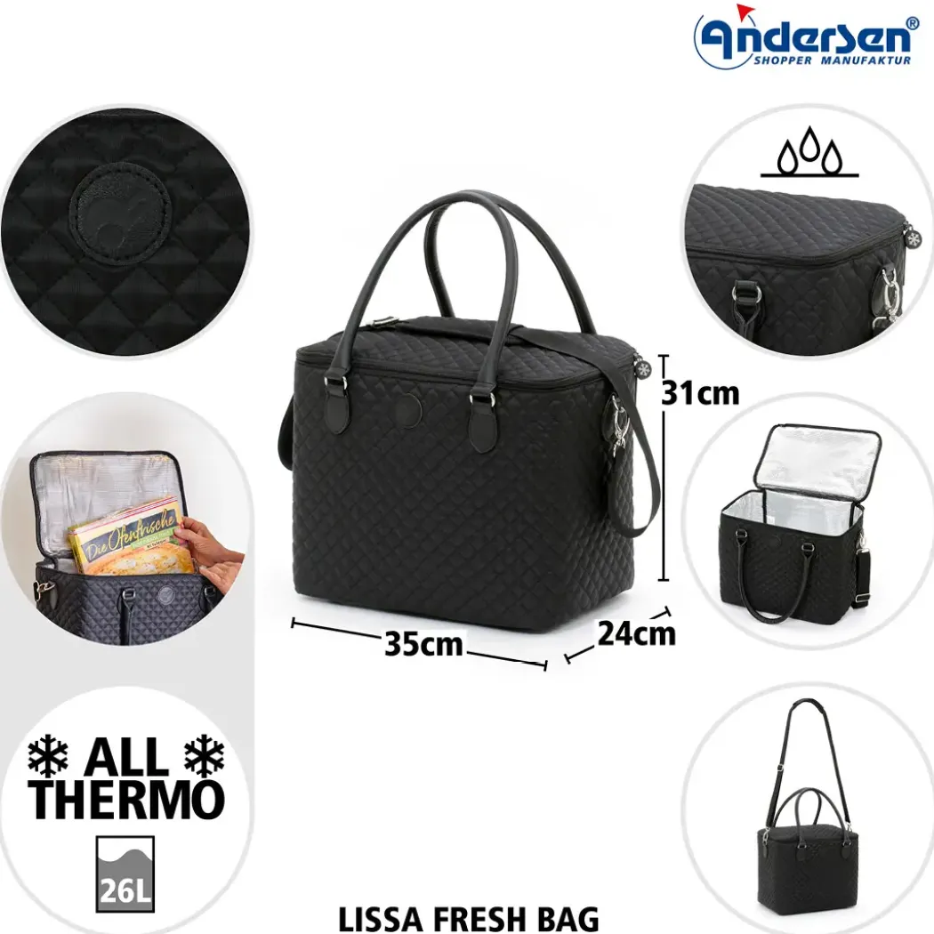 Andersen LISSA Kjølebag 26L, svart