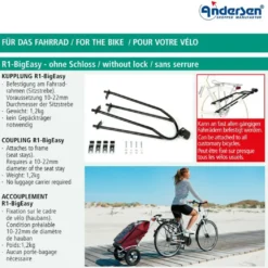 Andersen R1 BigEasy Sykkelfeste til trillebag