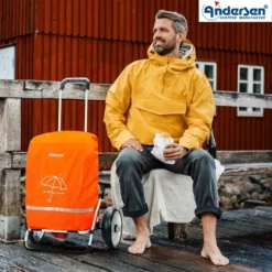 Andersen regnbeskyttelse til trillebag