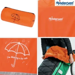 Andersen regnbeskyttelse til trillebag