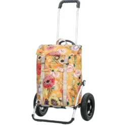 Andersen Royal Shopper Basil Bloom Trillebag, gul