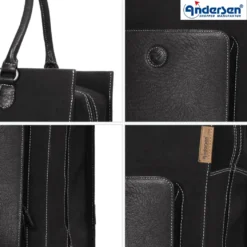 Andersen Royal Shopper Charu Trillebag 49L, svart
