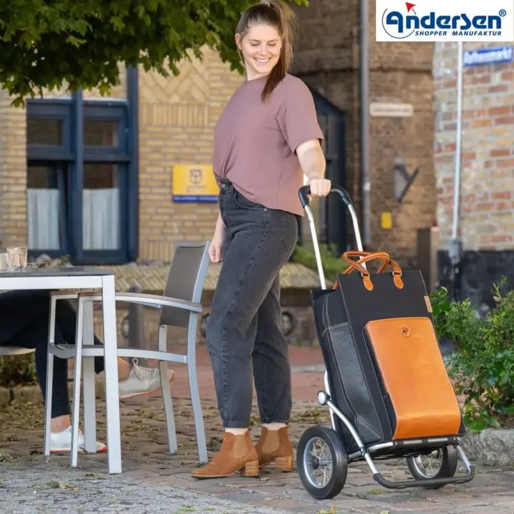 Andersen Royal Shopper Charu Trillebag 49L, brun