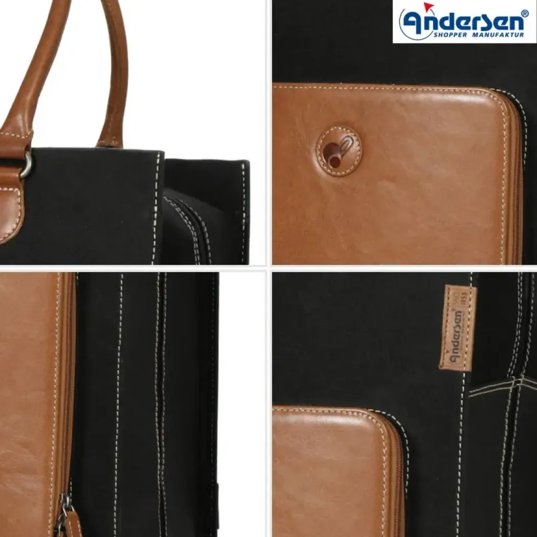Andersen Royal Shopper Charu Trillebag 49L, brun