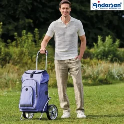 Andersen Royal Shopper Hydro 3.0 Trillebag 62L, lilla