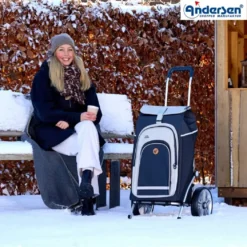 Andersen Royal Shopper Hydro 2.1 Trillebag 62L, svart