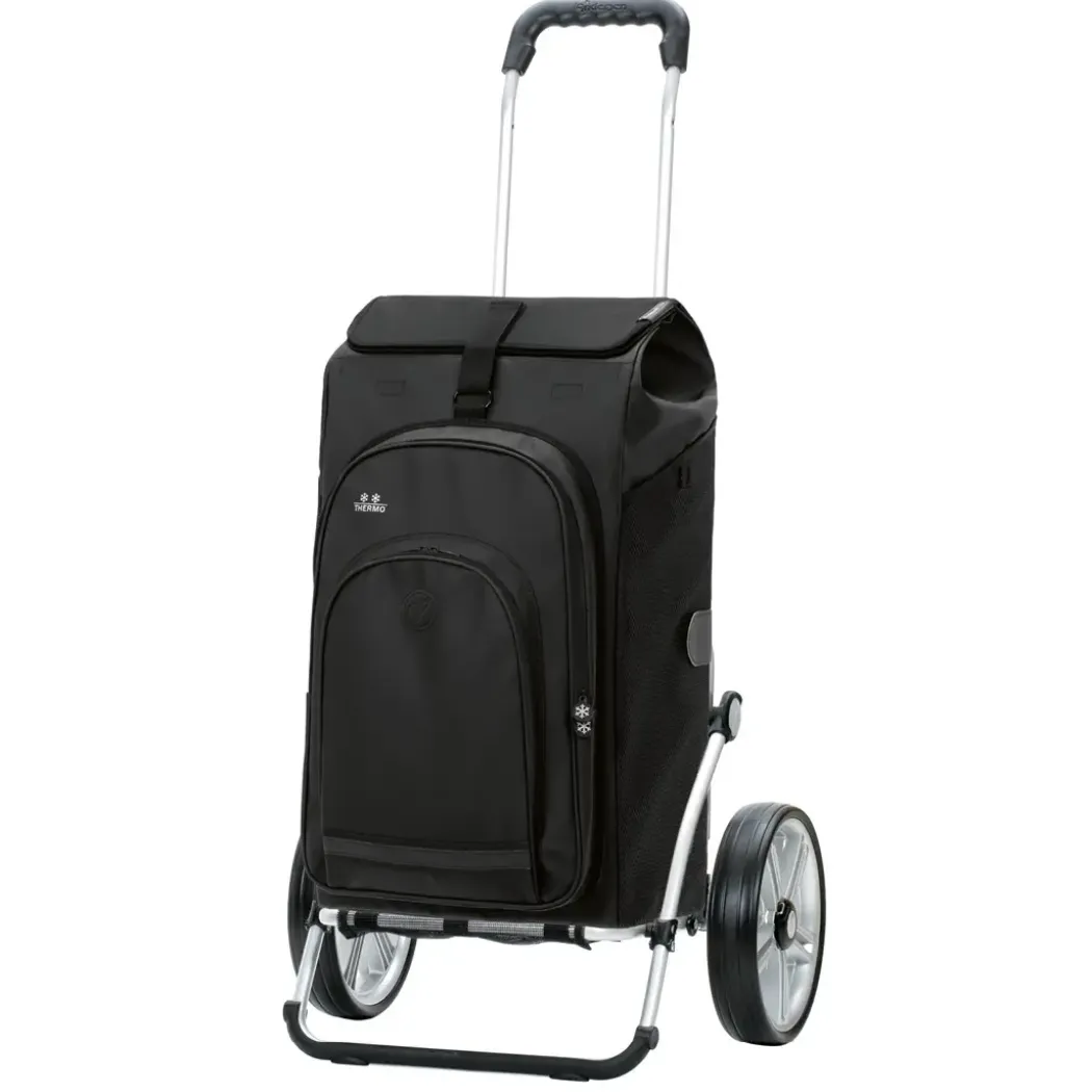 Andersen Royal Shopper Hydro 3.0 Trillebag 62L, svart