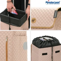 Andersen Royal Shopper LISSA Trillebag 43L, sand