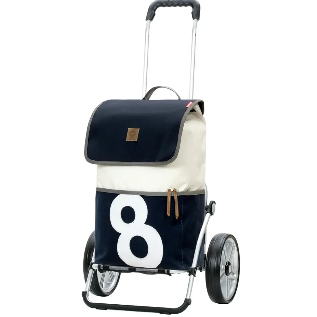 Andersen Royal Shopper 360° Mole Trillebag 41L, blå