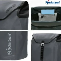 Andersen Royal Shopper Ortlieb Trillebag 49L, grå