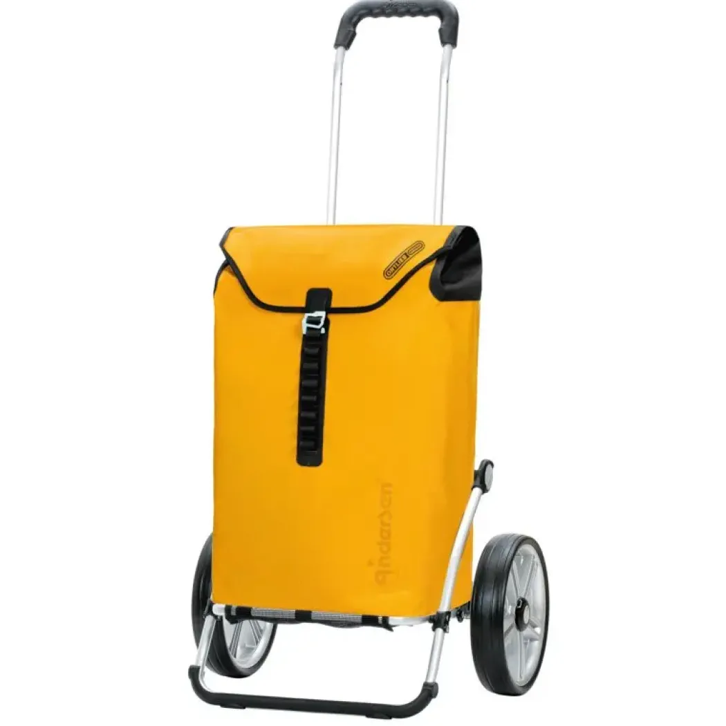 Andersen Royal Shopper Ortlieb Trillebag 49L, gul