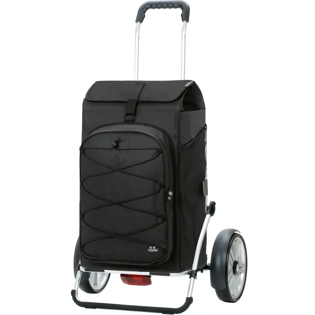 Andersen Royal Shopper Plus Fado 3.0 Trillebag 74L, svart