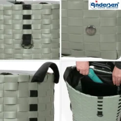 Andersen Royal Shopper Silja Trillebag 53L, grønn