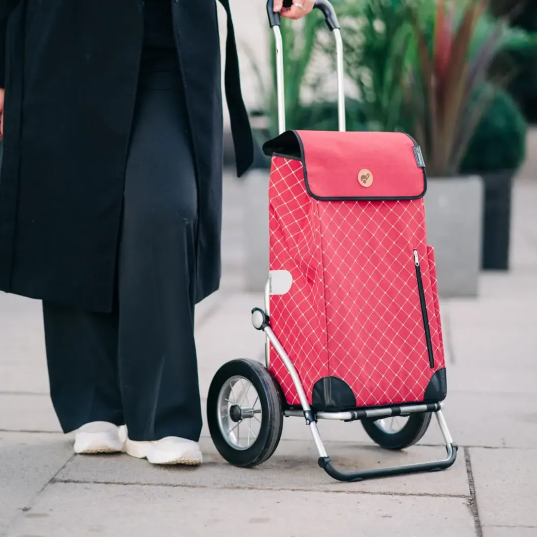 Andersen Royal Shopper Sofia trillebag 43L, rød