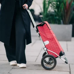 Andersen Royal Shopper Sofia trillebag 43L, rød