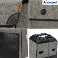Andersen Scala Shopper Elik Trillebag 38L, grå