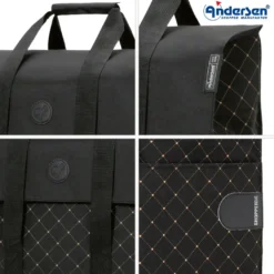 Andersen Scala Shopper Lisa Trillebag 49L, svart
