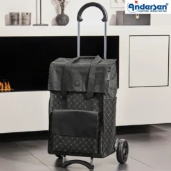 Andersen Scala Shopper Lisa Trillebag 49L, svart