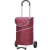 Andersen Scala Shopper MIX A25 Trillebag 46L, rød med leopardmønster – limited edition