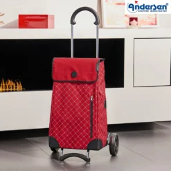Andersen Scala Shopper Sofia Trillebag 43L, rød