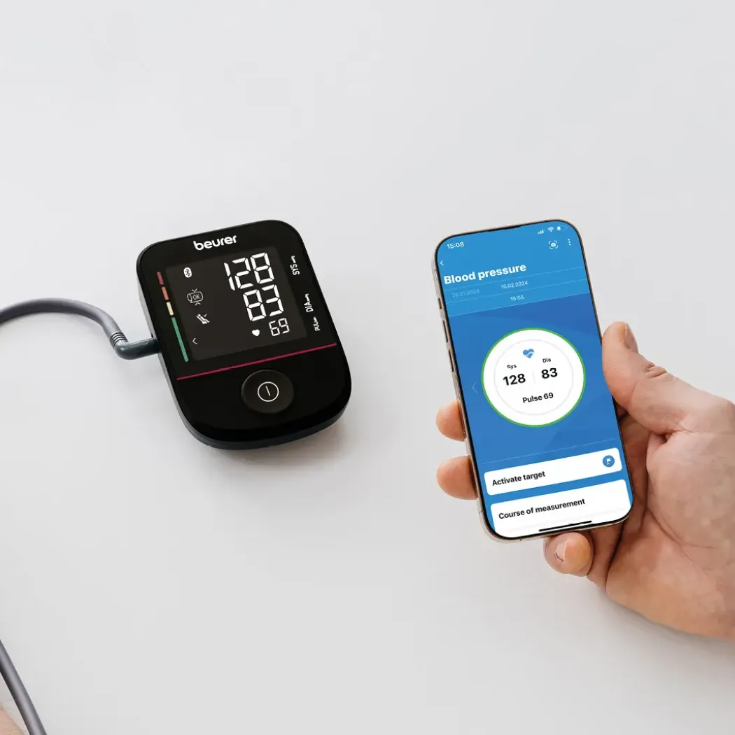 Beurer BM 48 Blodtrykkmåler overarm med Bluetooth®