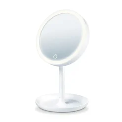 Beurer BS 45 Trådløst bordspeil med LED-lys, 17,5 cm