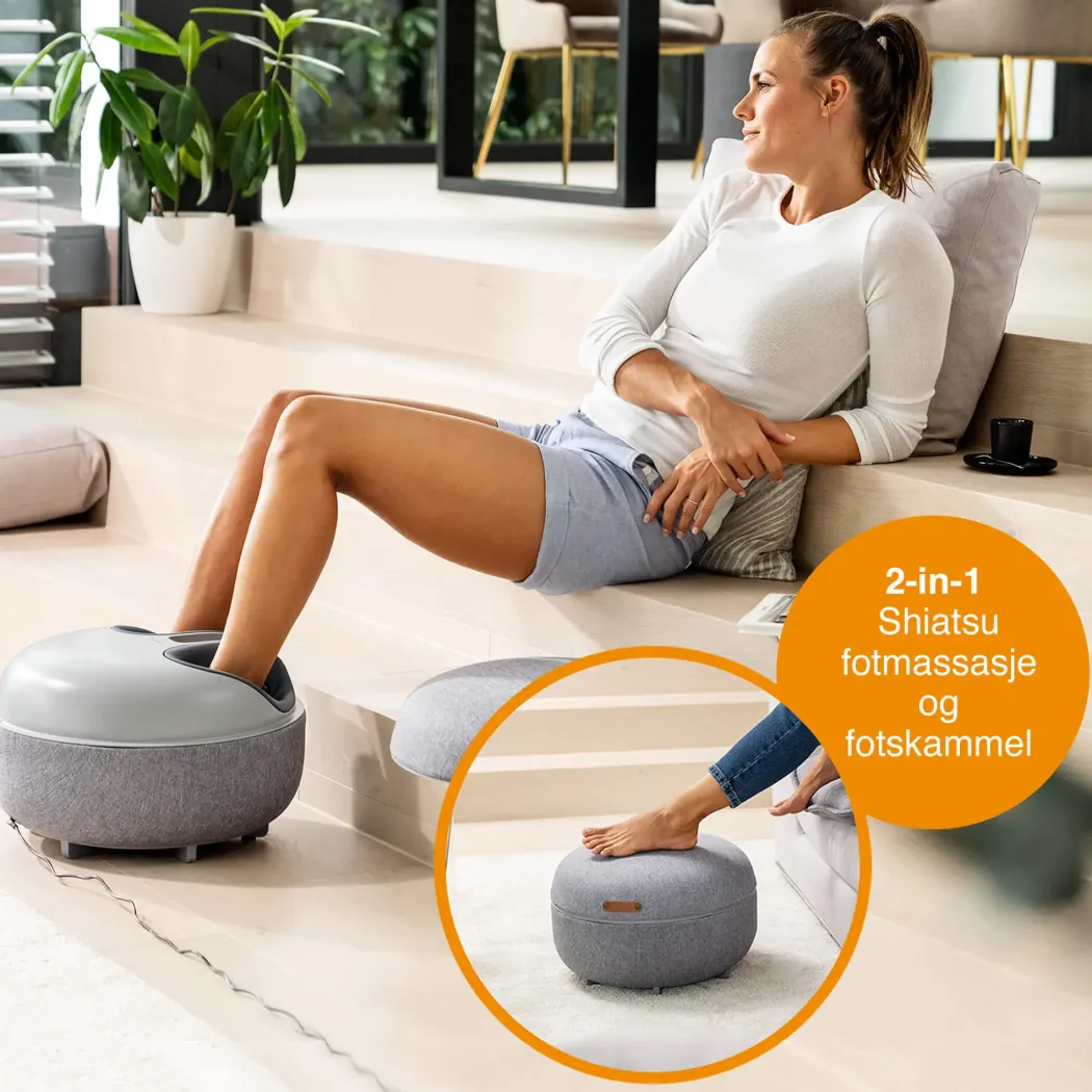 Beurer FM 120 2-i-1 Shiatsu Fotmasserer