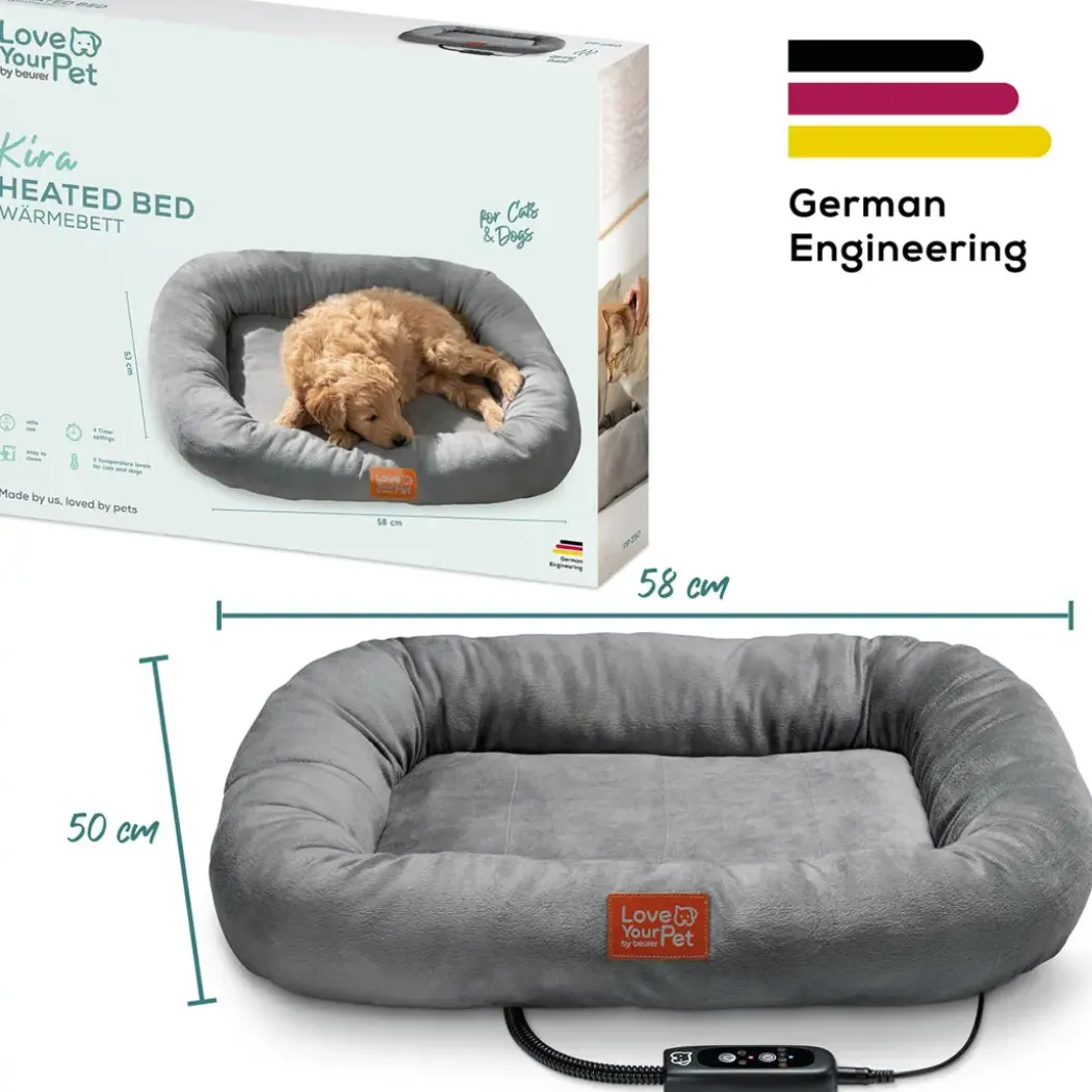 Beurer PP 250 Kira oppvarmet seng for hund og katt