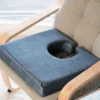 BIMA Sittepute med hull lett, 45x45x7,5cm