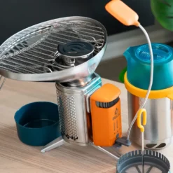 BioLite CampStove 2+ komplett stormkjøkken m/grill, vannkoker og presskanne