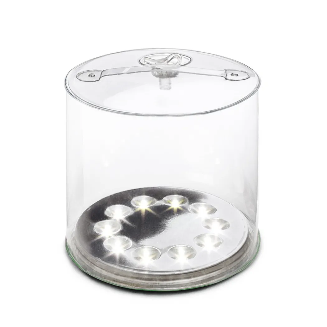 BioLite Luci solcelledrevet sammenleggbar lykt, transparent