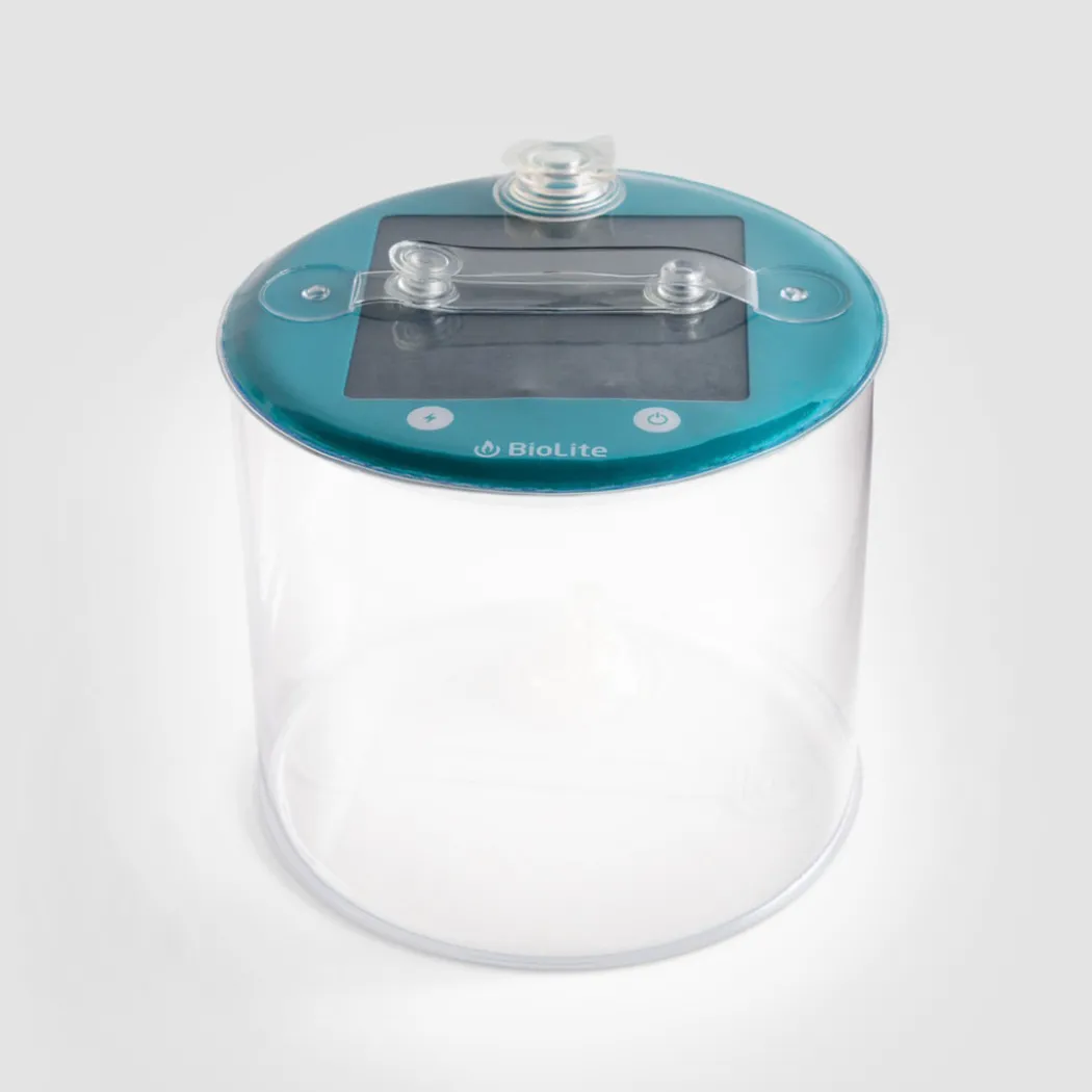 BioLite Luci solcelledrevet sammenleggbar lykt, transparent