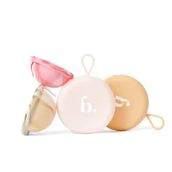 Bodyotics ComfyDisc mensdisk med uttrekksring, beige og rosa