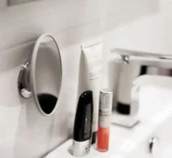 Bosign AirMirror™ 10x sminkespeil med sugekopp, avtakbart 11,2 cm