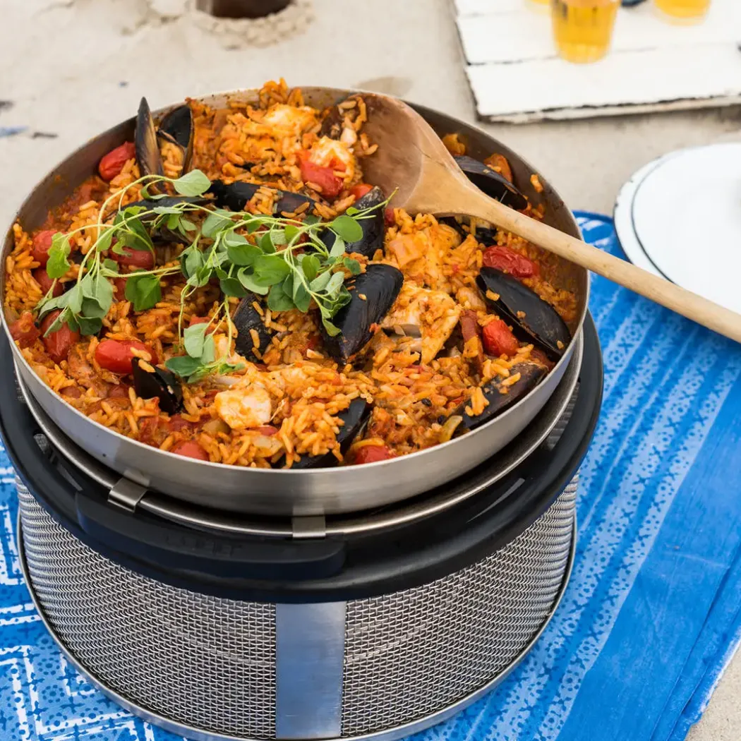 COBB wok- og sautepanne til Premier grill