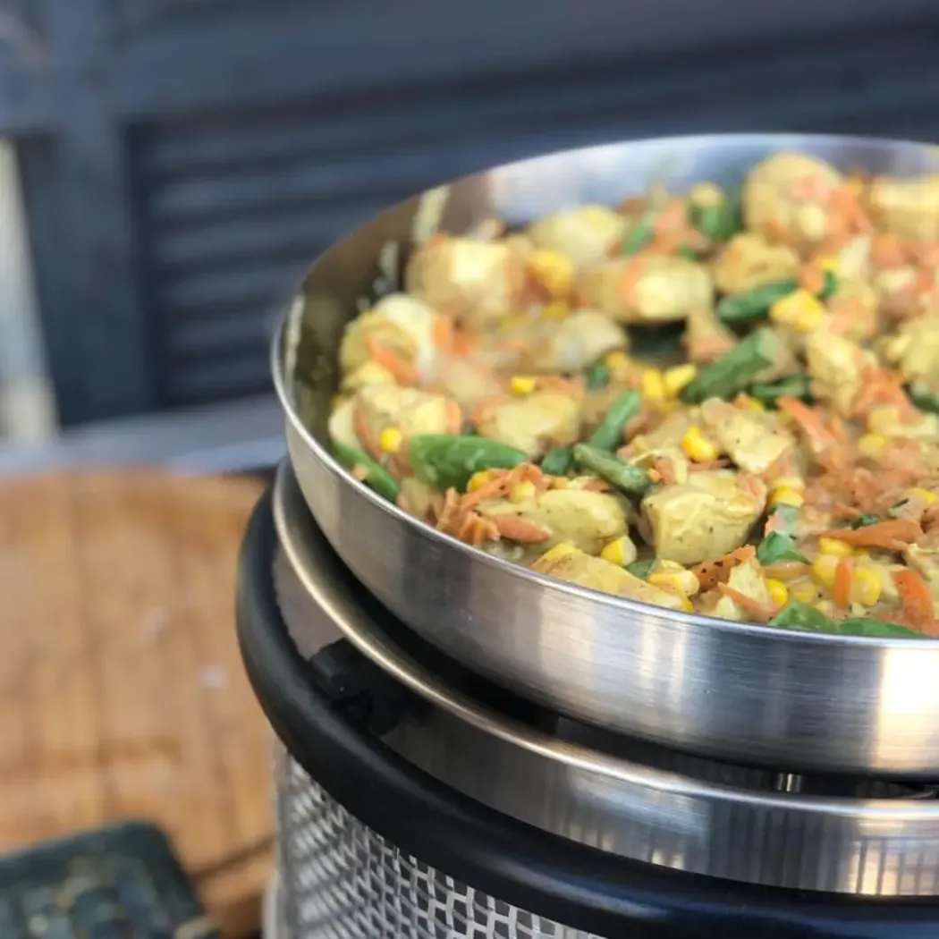 COBB wok- og sautepanne til Premier grill