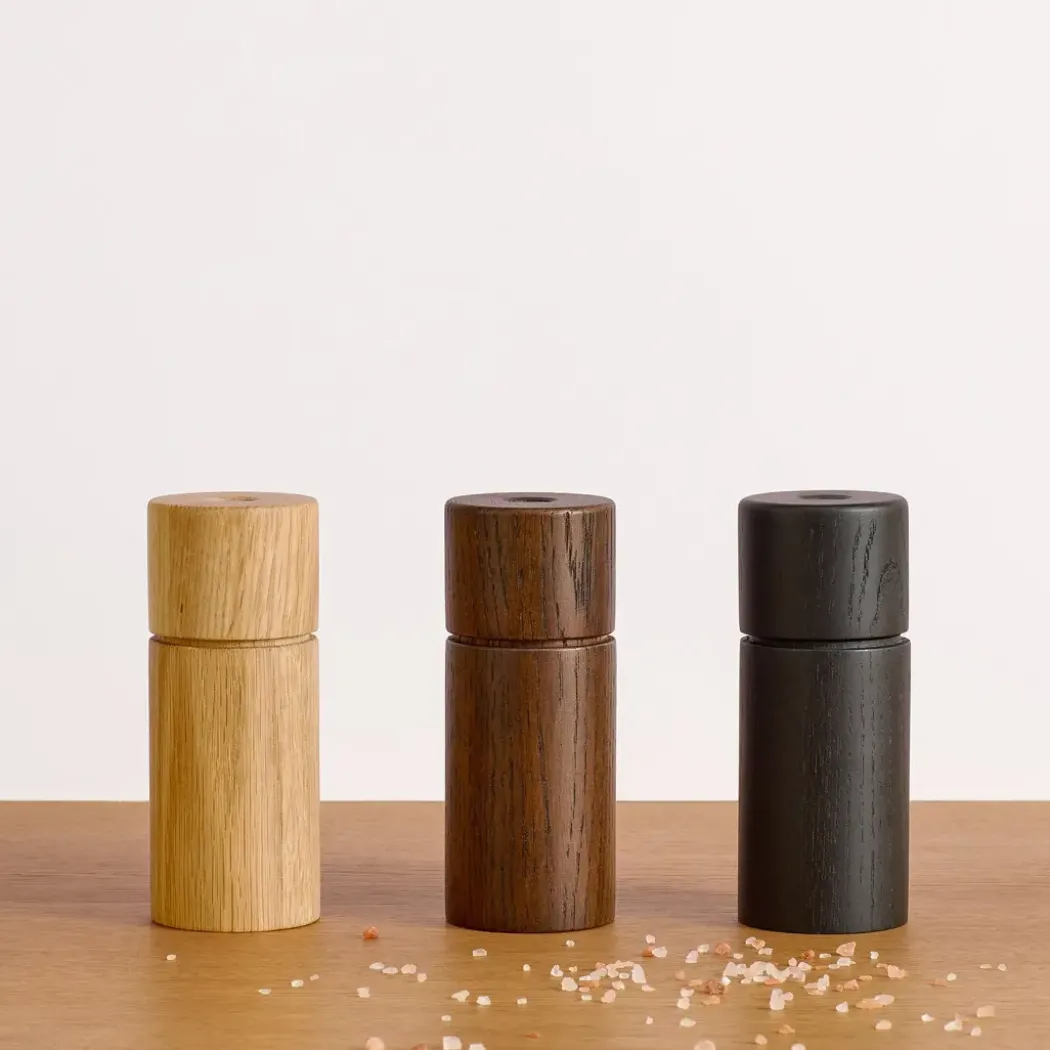 CrushGrind Bergen Krydderkvern – Sort, 12 cm