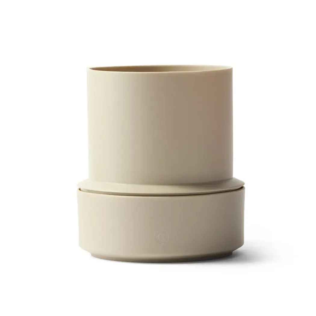 CrushGrind Billund selvvanningspotte, beige