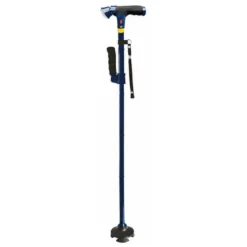 DR-HO’s Get Up & Go sammenleggbar stokk med lys og alarm