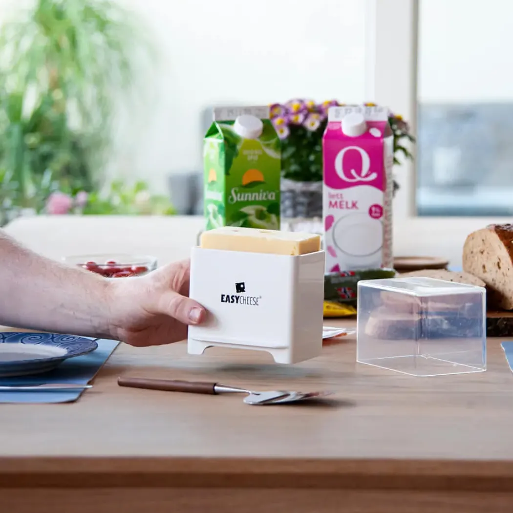 EasyCheese® Osteklokke hvit