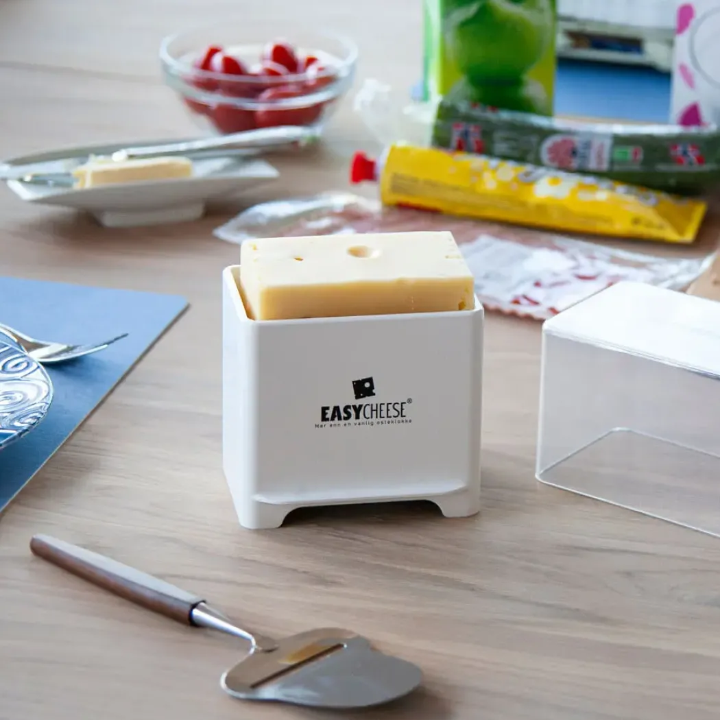 EasyCheese® Osteklokke hvit