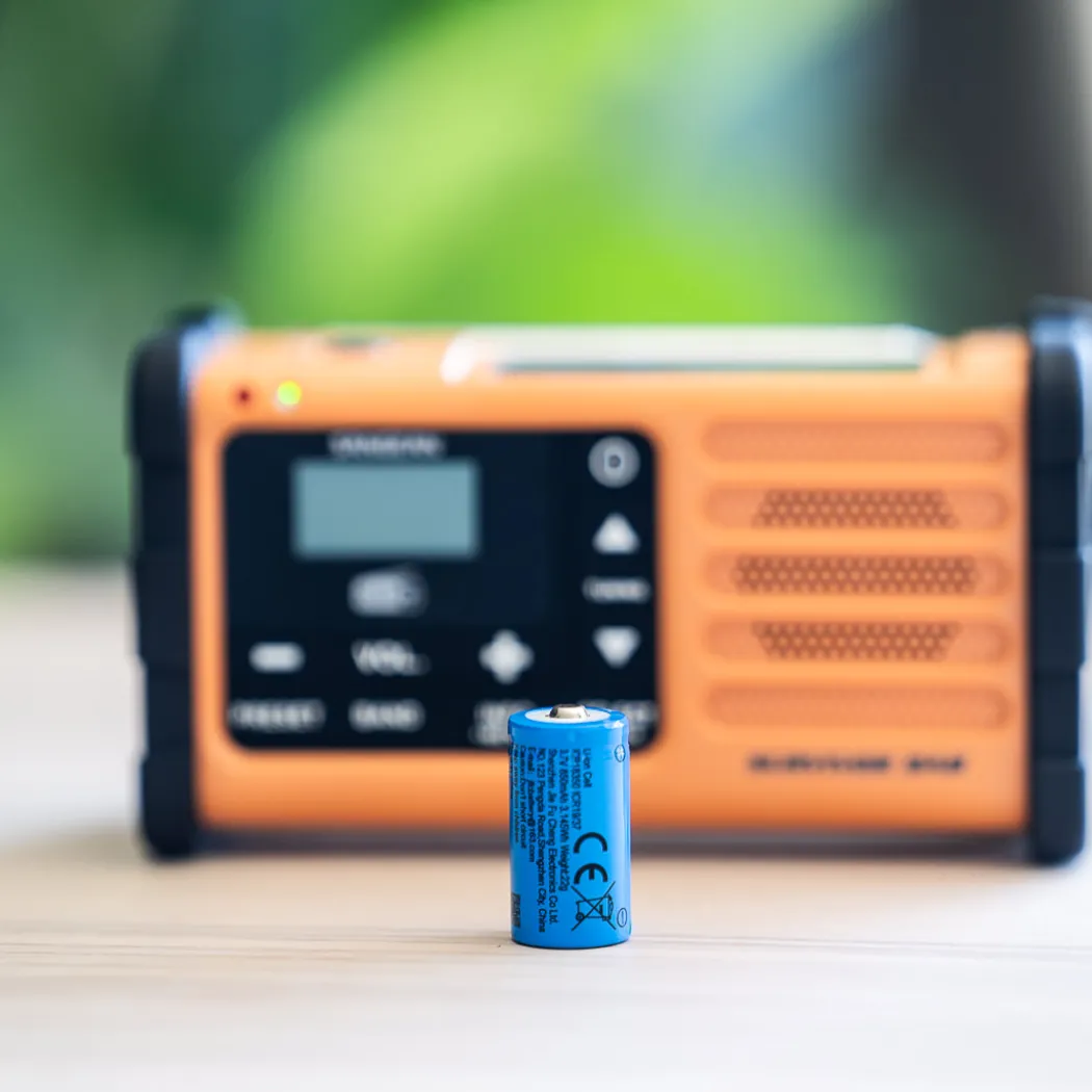 Ekstra batteri 18350 Li-ion til Sangean MMR-88
