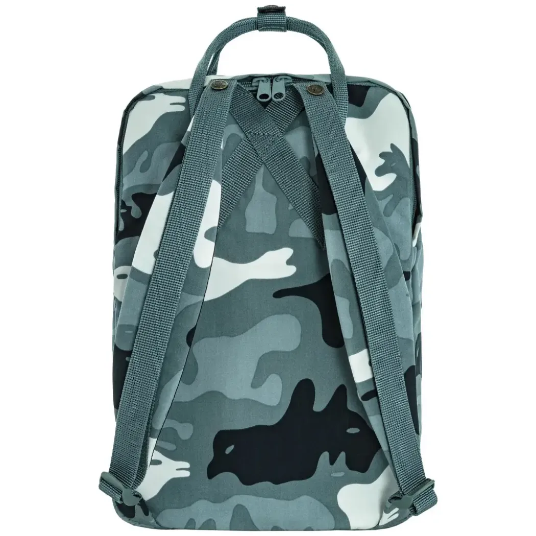 Fjällräven Kånken Graphics Laptop 15″ Ryggsekk Hidden Animals, blå