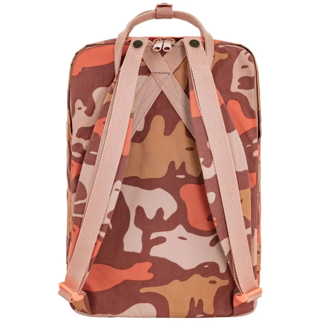 Fjällräven Kånken Graphics Laptop 15″ Ryggsekk Hidden Animals, rosa