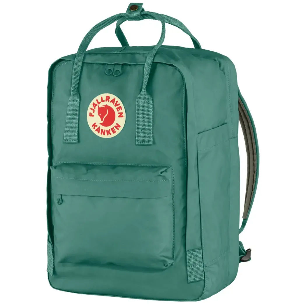 Fjällräven Kånken Laptop 15″ Ryggsekk, Frost Green