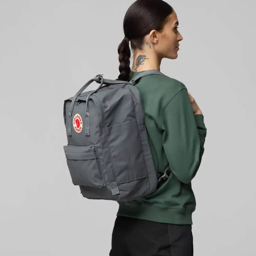 Fjällräven Kånken Laptop 15″ Ryggsekk, Frost Green