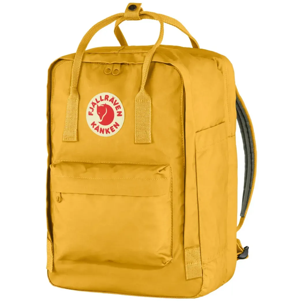Fjällräven Kånken Laptop 15″ Ryggsekk, Ochre