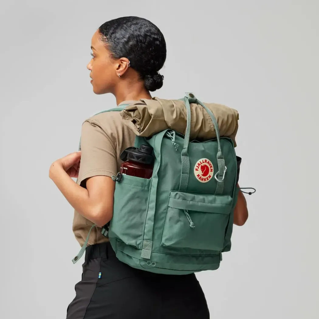 Fjällräven Kånken Outlong Ryggsekk, Frost Green