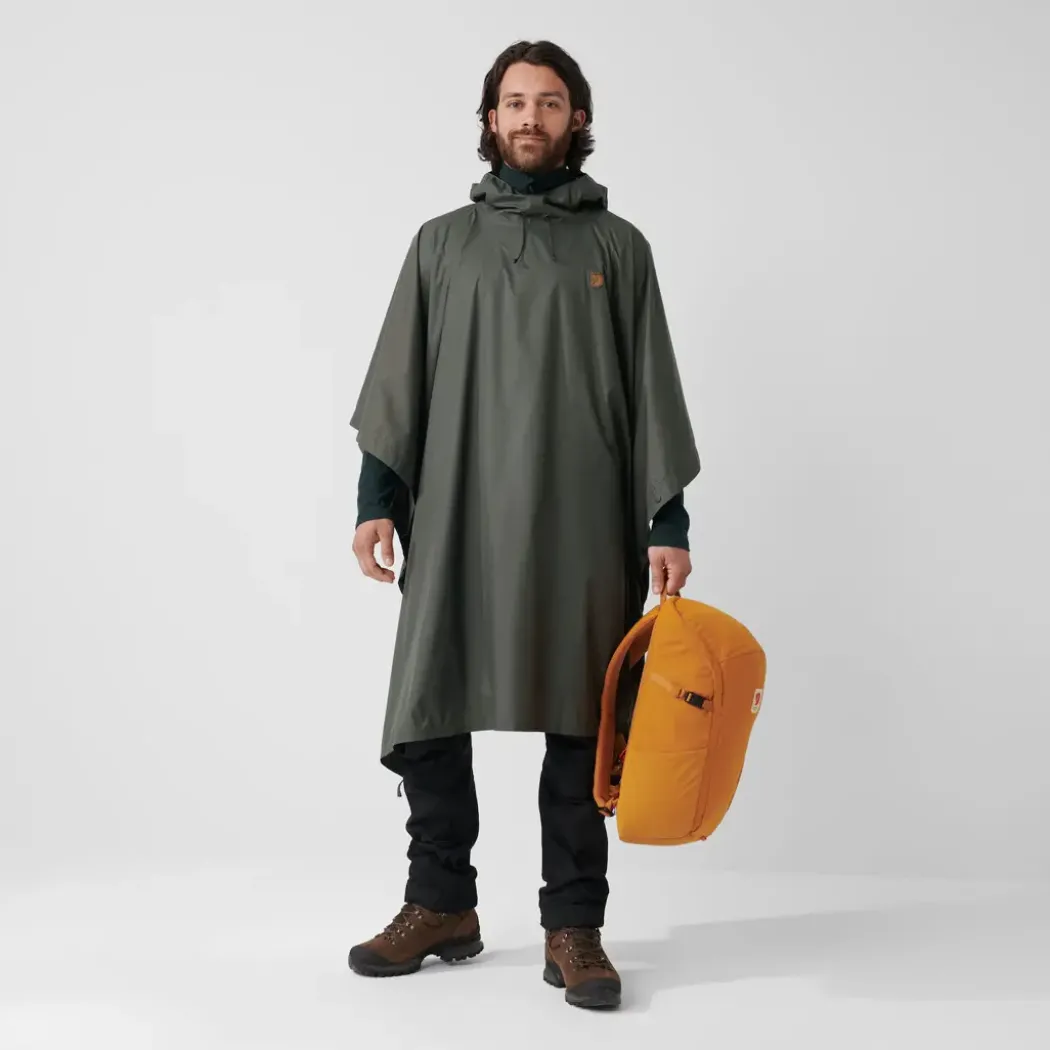 Fjällräven Vanntett regnponcho, Graphite