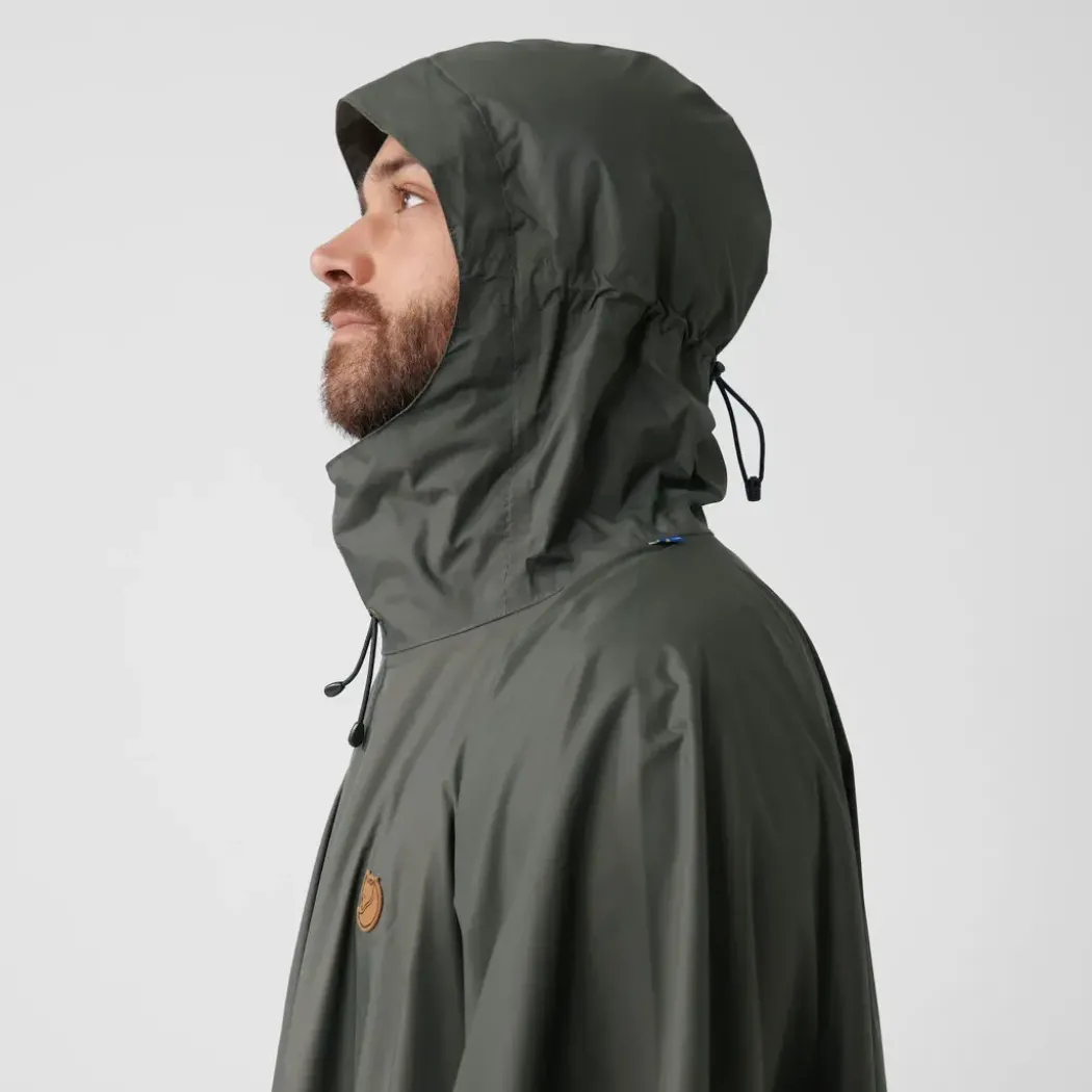 Fjällräven Vanntett regnponcho, Graphite
